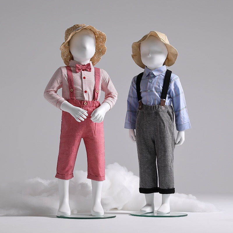Matt White Child Mannequins Full Body Kids Dummy Collection