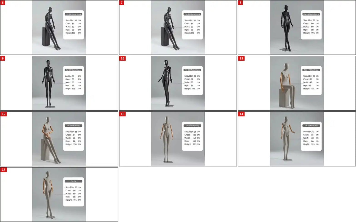 Female Mannequin M458 Main View