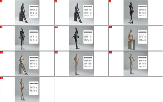 Female Mannequin M458 Main View