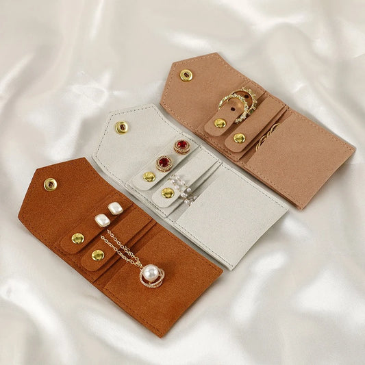 Minimalist Jewelry Organizer Roll Main View