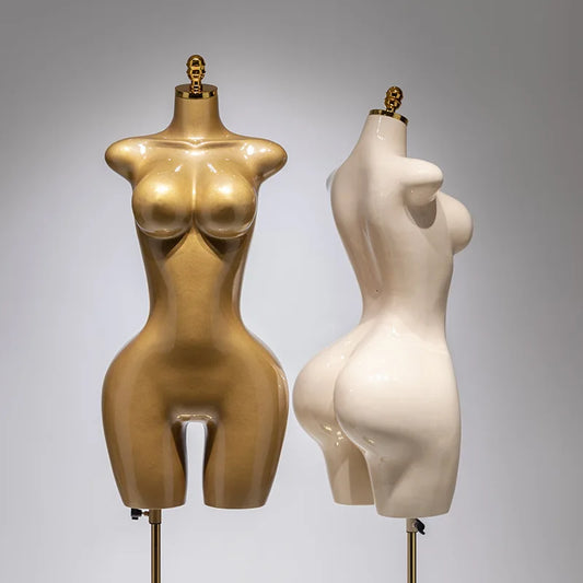 Plus-Size European Style Half-Body Model Main