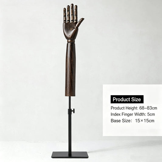 Wooden Hand Mannequin Main View