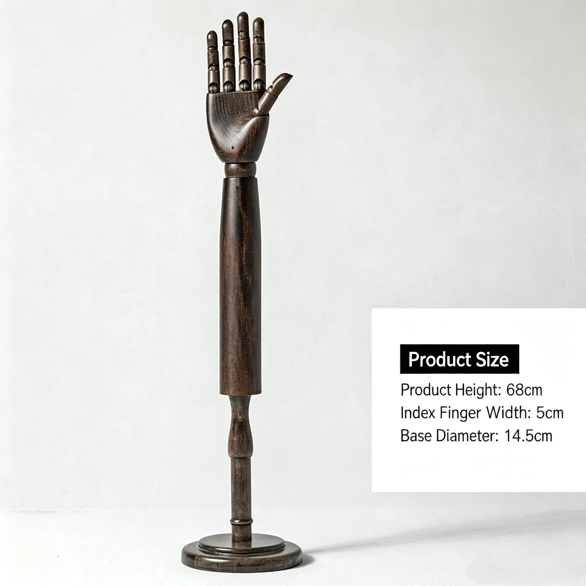 Wooden Hand View 2