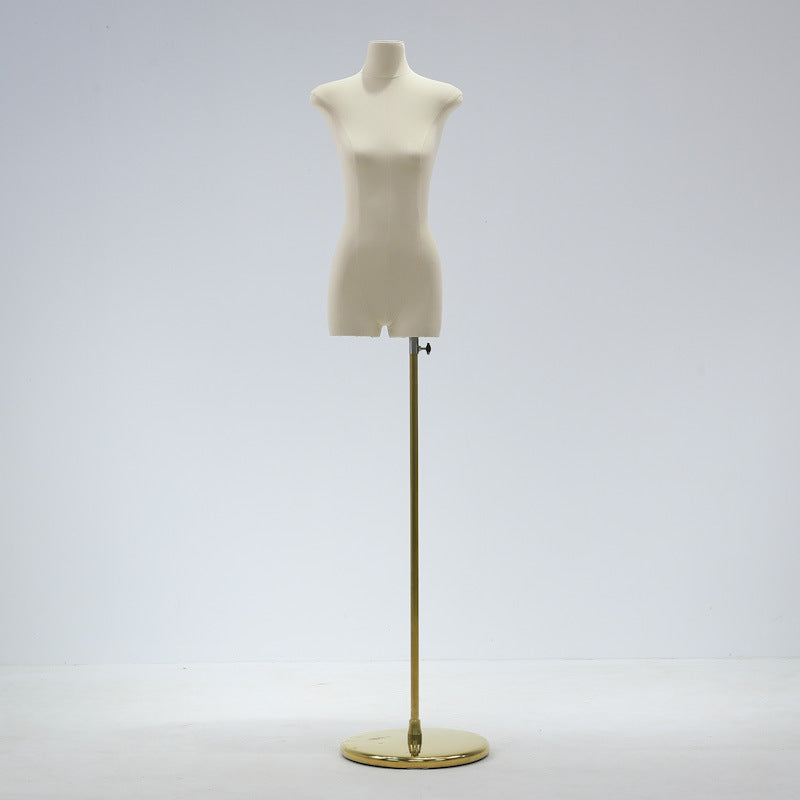 Flat-Body Mannequin Side View