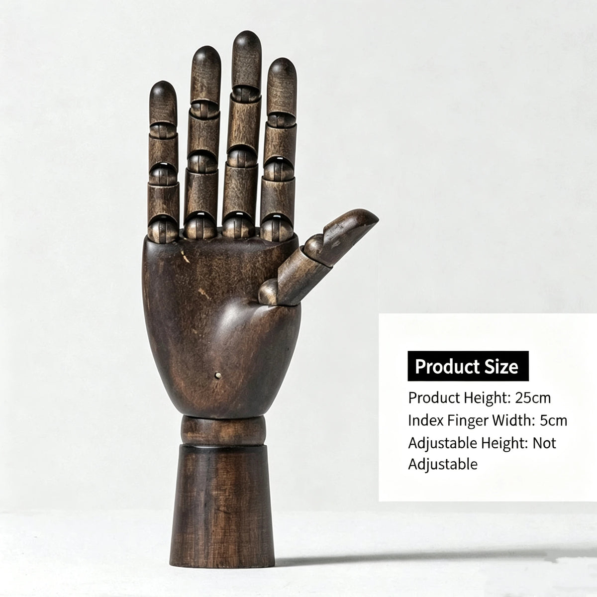 Wooden Hand Side View