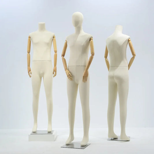 White Glossy Kids Mannequin Main View