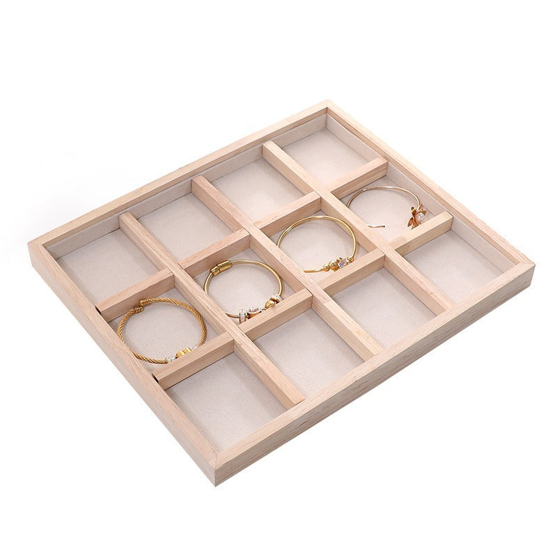 Wooden Jewelry Organizer Tray Main View