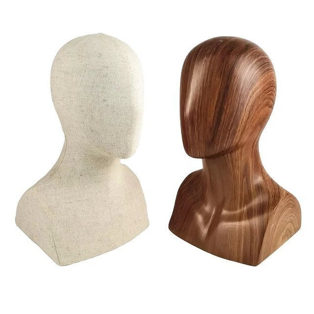 Wooden Wig Holder Main View